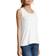 Hanes Mini-Ribbed Cotton Tank Top - White