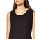 Hanes Mini-Ribbed Cotton Tank Top - Black