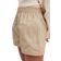 NA-KD Women's Elastic Waist Cotton Shorts - Beige