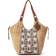 Sakroots Roma Straw Shopper - Indigo Mosaic World