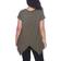 White Mark Fenella Top Plus Size - Olive