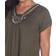 White Mark Fenella Top Plus Size - Olive