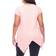 White Mark Fenella Top Plus Size - Rose