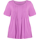 Avenue Knit Pleated Top - Iris Orchid