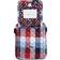 Vera Bradley RFID Mini Hipster - Patriotic Plaid