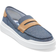 Cole Haan Grandpro Rally Canvas Penny Loafer Sneaker W - Chambray/Ch Farro Suede/Optic White