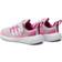 Adidas Kid's Fortarun 2.0 Cloudfoam Elastic Lace Top Strap - Grey One/Cloud White/Beam Pink