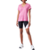 Columbia Women's Hike Short Sleeve V-Neck Shirt - Wild Fuchsia Heather