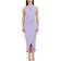 Julia Jordan Knot Neck Tulip Hem Midi Dress - Lavender