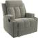 Ottomanson Traditional Manual Gray Polyester Blend Armchair 43.3"