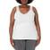 Hanes Stretch Lace Trim Plus Size - White