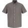 Red Kap Men's Short Sleeve Executive Oxford Dress Shirt - Grey