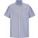 Red Kap Men's Short Sleeve Executive Oxford Dress Shirt - Blue/White Stripe
