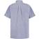 Red Kap Men's Short Sleeve Executive Oxford Dress Shirt - Blue/White Stripe