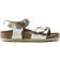 Birkenstock Kid's Rio Birko Flor - Gold/Electric Metallic