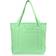 Dalix 20" Solid Color Soft Tote Bag - Mint Green