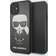 Karl Lagerfeld Iconic Embossed Case for iPhone 11