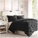 Madison Park Windsor Bedspread Black (228.6x167.6)