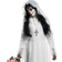 Charades Womens Nightshade Bride Costume