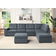 Lilola Home Isla Sofa 119" 6 Seater