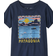 Patagonia Baby's Regenerative Cotton Graphic T-shirt - Summit Swell/New Navy