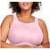 Glamorise No-Bounce Camisole Sports Bra Plus Size - Parfait Pink