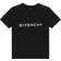 Givenchy Kid's Logo Print Cotton T-shirt - Black