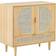 Beliani Boho Style Cabinet Sideboard 80x77cm