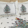 Spode Christmas Bedding Bedspread White (218.4x218.4)
