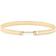 Nouvel Heritage Business Meeting Mood Bangle - Gold/Diamonds