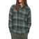 Hurley Men's Portland Flannel Shirt - Dk Smoke Grey