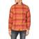 Hurley Men's Portland Flannel Shirt - Mantra Orange