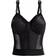 Exquisite Form Fully Back Close Wirefree Longline Bra - Black