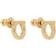 Ferragamo Gancini Earrings S - Gold
