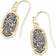 Kendra Scott Lee Drop Earrings - Gold/Platinum Drusy