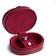 Bey-Berk Lizard Two Level Jewellery Case - Red