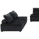 Lilola Home Anna Collection 81402-5C Sofa 120" 5 5 Seater