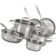 KitchenAid 5-ply Copper Core Cookware Set with lid 10 Parts