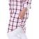 White Mark Piper Stretchy Plaid Tunic Top Plus Size - Red/White
