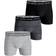 Björn Borg Stretch Boxer 3-pack - Black/Melange/Grey