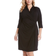 Karen Kane Cascade Wrap Dress Plus Size - Black