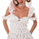 For Love & Lemons Palmero Mini Dress - White