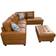 GEBADOL Sectional Couch Ginger Sofa 103.5" 6 Seater