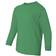 Gildan Heavy Cotton Youth Long Sleeve T-shirt - Irish Green