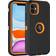 Rugged 3-Layer Heavy Duty Case with Built-in Screen Protector for iPhone 11