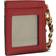 Michael Kors Jet Set Charm Small Id Chain Leather Card Holder - Crimson