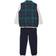 Tommy Hilfiger Little Boy's 3-piece Vest Tee & Joggers Set - Green Multi
