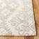 Safavieh Micro-Loop Beige, White 96x120"