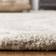 Safavieh Micro-Loop Beige, White 96x120"