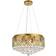 Elegant Lighting Tully Pendant Lamp 20"